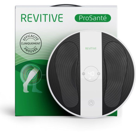 Stimulateur circulatoire - REVITIVE - ProSanté - Stimulation musculaire - Bien-etre des jambes - Utilisation quotidienne
