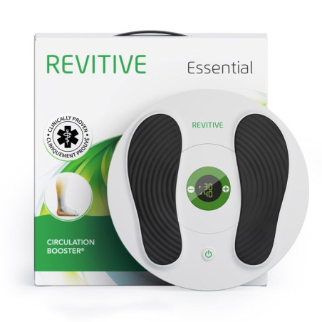 Stimulateur circulatoire - REVITIVE - Essential - Stimulation des jambes - Utilisation simple - Compact