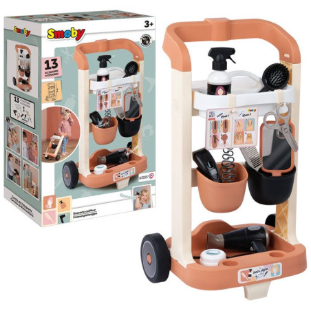 Smoby - My Hair Style Desserte - Des 3 ans - Coiffeur - Imitation - Nombreux accessoires inclus