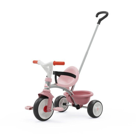 Smoby - Tricycle Be Move Rose - Des 15 mois - Fabriqué en France