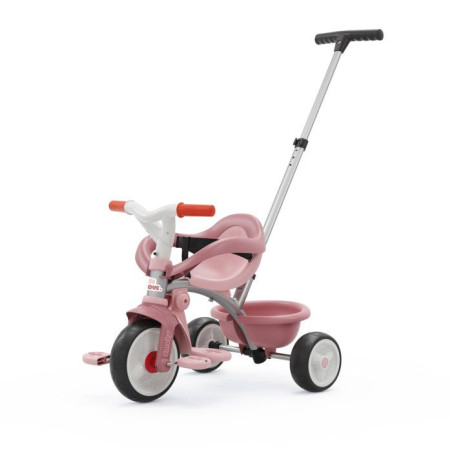 Smoby - Tricycle Be Move Confort Rose - Des 10mois - Fabriqué en France