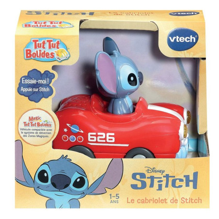 VTECH - TUT TUT BOLIDES STITCH - VÉHICULES - Multicolore