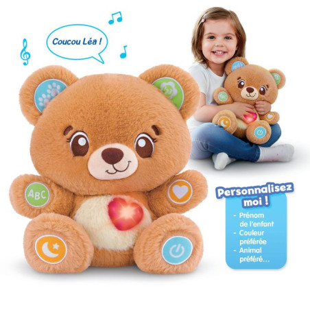 VTECH BABY - BONBON, MON OURSON a PERSONNALISER - Multicolore
