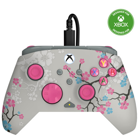 Manette filaire Turtle Beach Rematch Advanced Cherry Blossom - Pour Xbox et PC - Rose