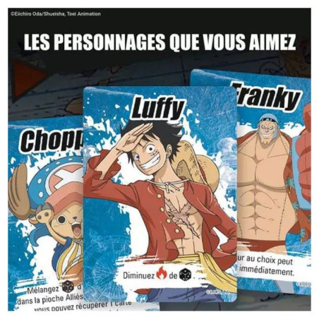 One Piece Nakama Jeu de société Famille - RAVENSBURGER - Bleu - Des 10 ans