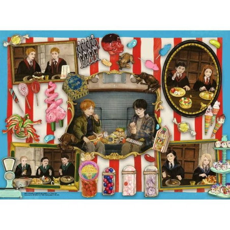 Puzzle - Sucreries magiques - 200 pieces - 49 x 36 cm - Harry Potter