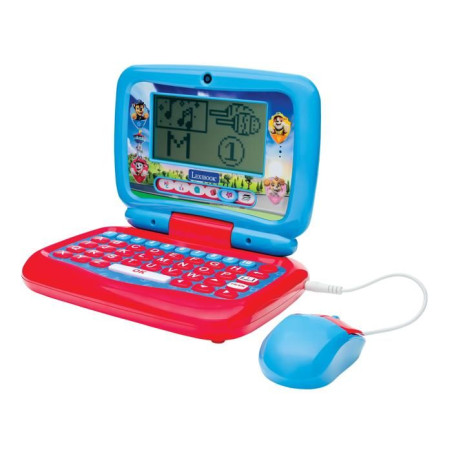 Ordinateur éducatif - La Pat' Patrouille - 100 activités - Français/Anglais - Clavier réaliste
