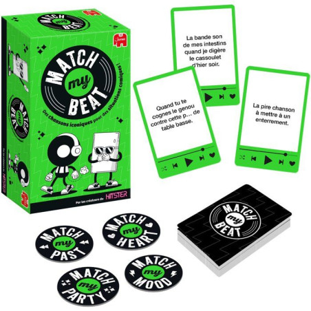 Match My Beat - Jeu d'ambiance - JUMBO - Musique et situations hilarantes