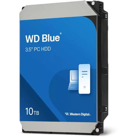 WD Blue - Disque dur - 10 To - 3,5 - 7200 tr/min