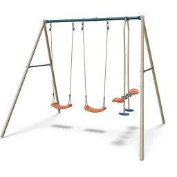 Portique balançoire métal...