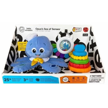 BABY EINSTEIN, Coffret cadeau de naissance, bapteme, communion, babyshower, Opus le poulpe