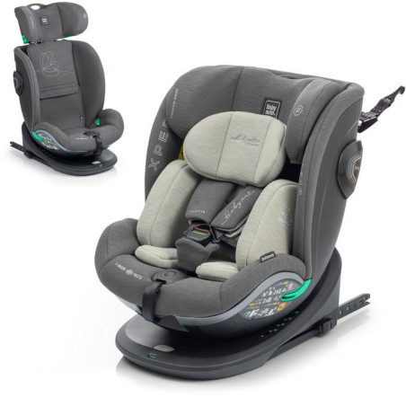 Siege auto - BABYAUTO - XPERTA - Groupe 0/1/2/3 - 40/150 cm - I-Size - Pivotant - Inclinable - Avec réducteur - Olive