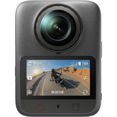 Caméra 360° - DJI - Osmo 360 II Limitless Riding Combo - Vidéo 8K/60 ips - Capteur 1 - Pack accessoires Riding