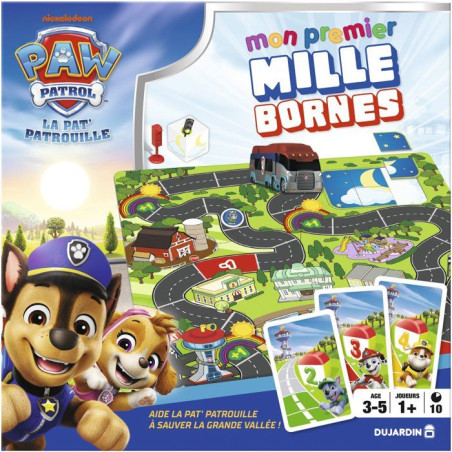 Mon premier mille bornes - Jeu de société - DUJARDIN - Pat'Patrouille - 1 a 10 joueurs - Des 3 ans