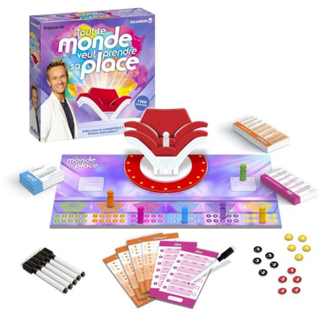 Tout le monde veut prendre sa place - Jeu de société - DUJARDIN - 3 a 7 joueurs - Des 7 ans
