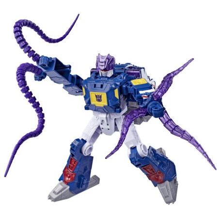 Figurine Explorateur des fonds marins Soundwave de 22,5&nbsp;cm, conversion rapide au mode sous-marin, Transformers CYBERWORLD Energ