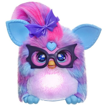 Furby Vibes Framboise bleue, peluche électronique interactive pour filles et garçons, des 6&nbsp;ans