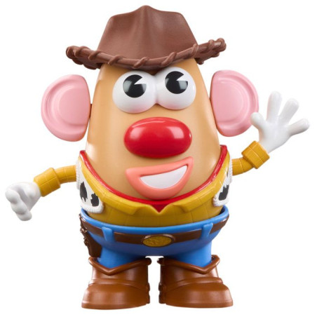 M. Patate Toy Story Woody la patate, coffret avec 1&nbsp;corps de patate et 12&nbsp;accessoires, jouets préscolaires pour enfants, des