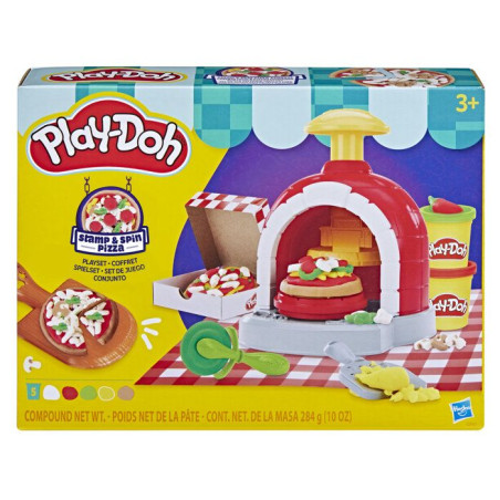 PLAY-DOH - G29215L0 - Play-Doh Coffret Four a pizzas tournant - Multicolore