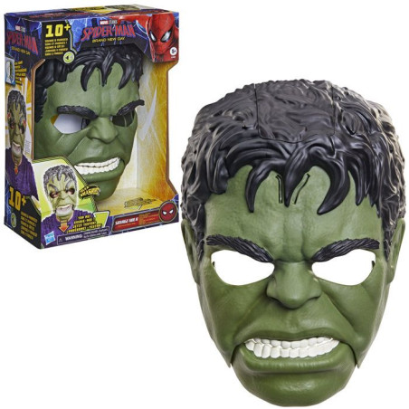Masque parlant de Hulk électronique, jouet de déguisement de super-héros pour enfants, Marvel Studios Spider-Man: Brand New D