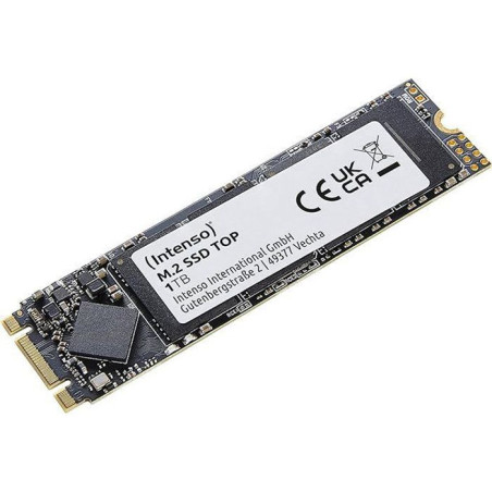 INTENSO - Top - SSD Interne - 1 To - M.2 SATA III 6 Gb/s - Vitesse de lecture jusqu'a 520 Mo/s