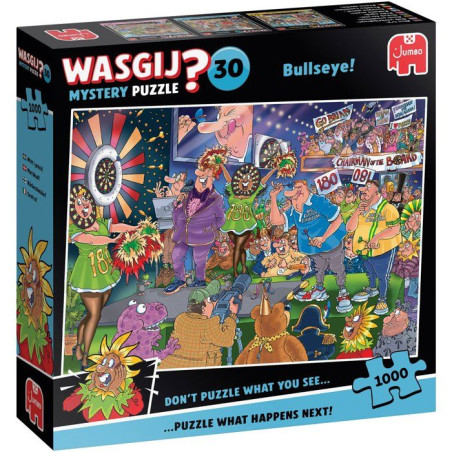 Puzzle - JUMBO - WASGIJ MYSTERY 30 - En plein dans le mille ! - 1000 pieces - Des 12 ans