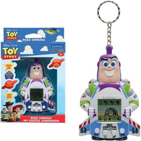 LEXIBOOK - Console Toy Story My Best-E avec écran LCD comprenant 3 jeux de l'univers Toy Story