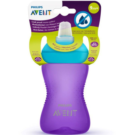 PHILIPS AVENT SCF802/02 Tasse a Bec Souple Violette 300ml