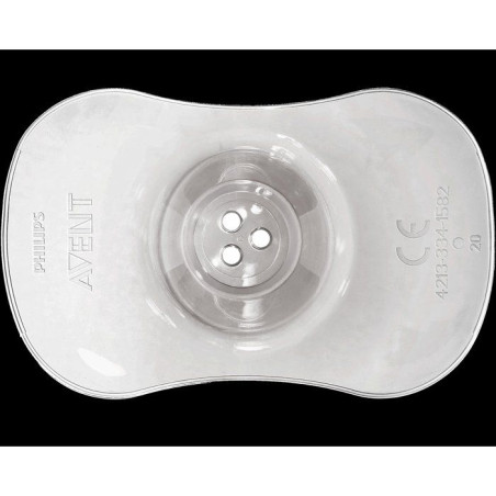 PHILIPS AVENT SCF153/03 Lot de 2 Proteges mamelons - Taille moyen