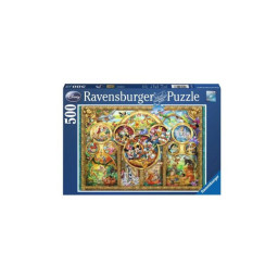 Puzzle 500 pieces...