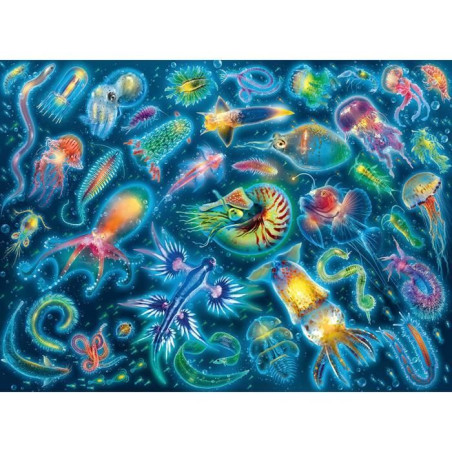 Ravensburger Farbenfrohe Quallen - 500 Teile