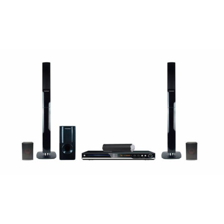 Home cinéma DVD 5.1 - THOMSON - THC385 - 500 W - Upscalling 1080p - Stéréo - Port USB - Noir