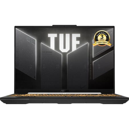 PC Portable Gamer ASUS TUF Gaming F16 TUF607 : Sans Windows - 16 WUXGA - RTX 4050 6Go - Intel Core 5 210H - RAM 16Go - 512Go SSD