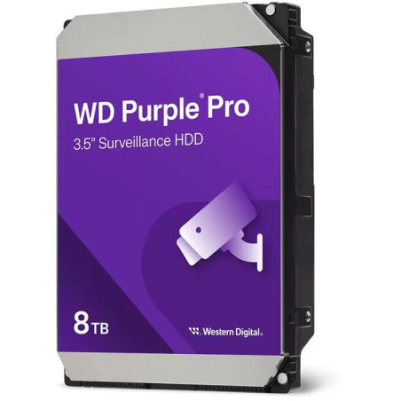 WD Purple Pro - WD8002PURP - Disque dur - 8 To - 3,5 - 7200 tr/min