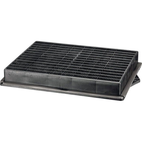 Filtre charbon hotte - WPRO - CHF007/2 - Anti-odeurs - Haute performance - Indicateur saturation