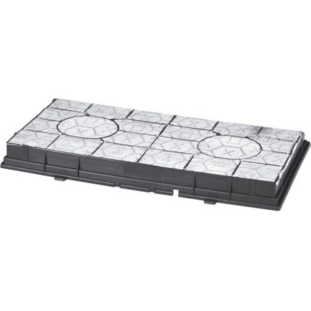 Filtre charbon hotte - WPRO - CHF190/1 - Anti-odeurs - Haute performance - Type 190
