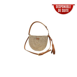 Sac bandoulière demi-rond...