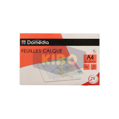 12 Feuilles calques A4 21x29,7 cm