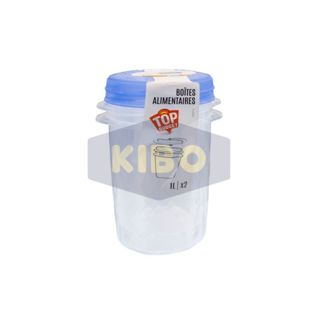 Boîtes alimentaires 2 x 1L