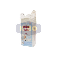 Cotons carrés soins bébé 100 pièces