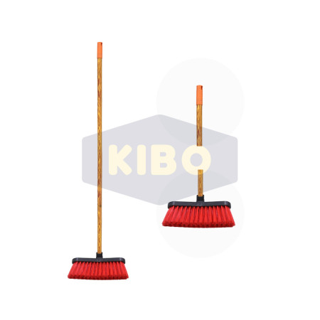Balai extérieur souple 12" avec manche A16