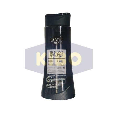 Gel douche 3en1 corps, barbe et cheveux 250ml
