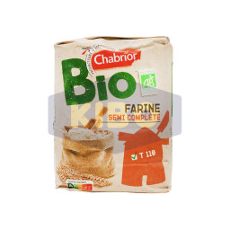 Farine semi-complète bio T110 1kg