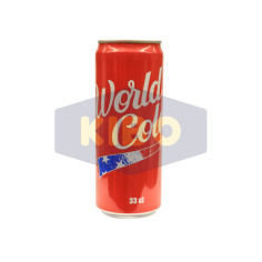 Boisson gazeuse cola en cannette 33cl