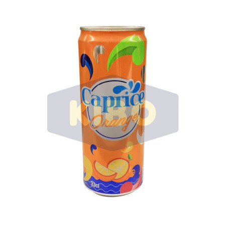 Boisson caprice orange en cannette 33cl