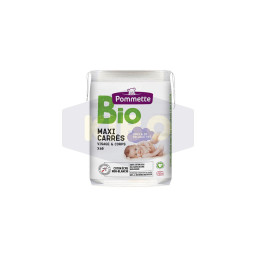 Coton bébé maxi carré bio x60 pièces