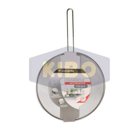 Couvercle inox anti-projection Ø28 cm