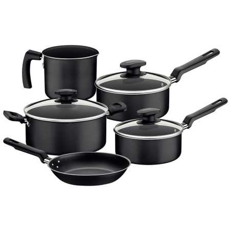 Batterie de cuisine Loreto noir 5 pièces TRAMONTINA