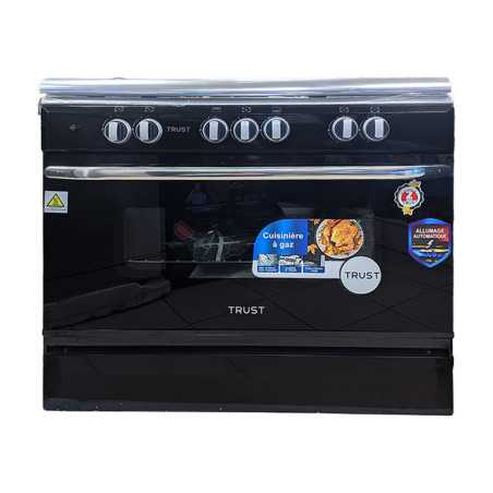 Cuisinière Trust 5 feux gaz + four gaz 90x60 120L TSC-9052CG