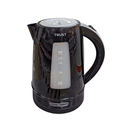 TRUST bouilloire électrique en plastique 2L TCK-KEC1701 noir